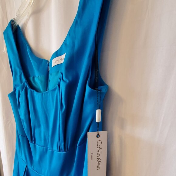 NWT! Vintage Calvin Klein Spring Dress Size: 4 - Picture 4 of 8